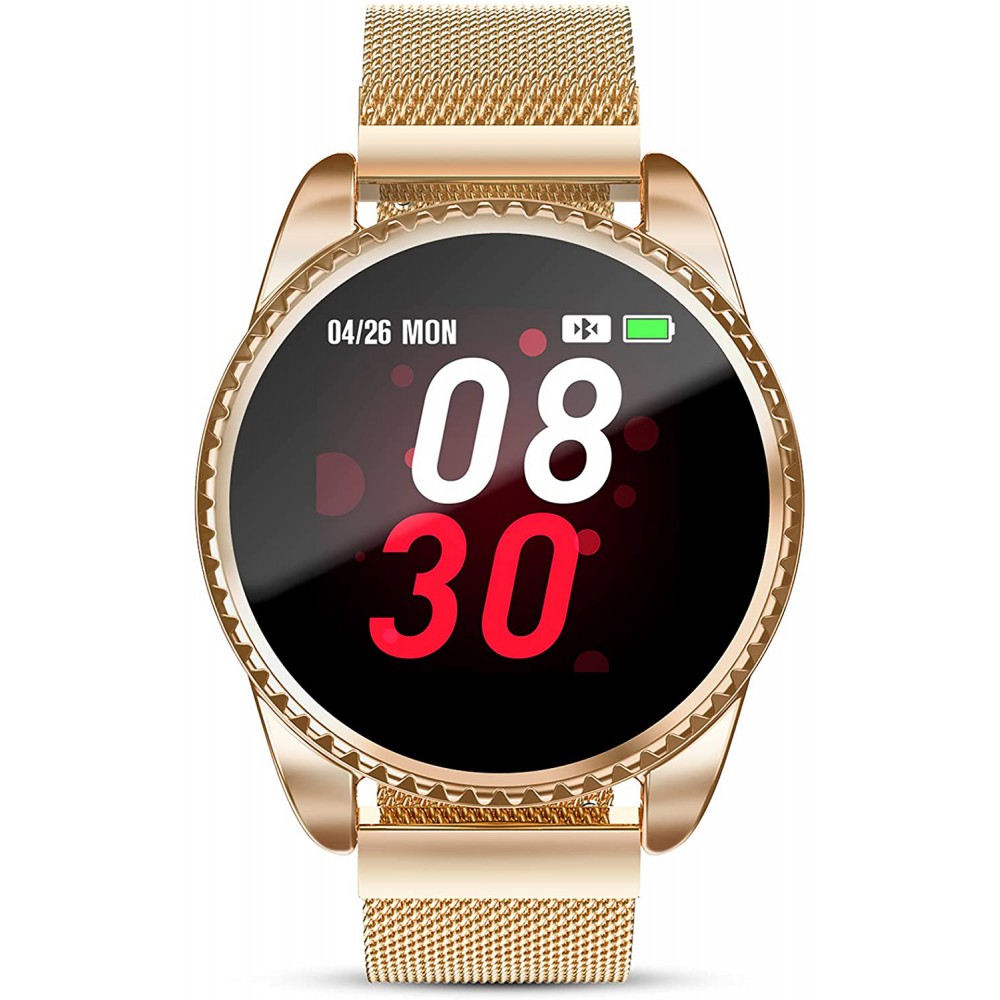 GOKOO Smart Watch for Women Fitness Tracker with Heart Rate Blood Oxygen Monitor Pedometer Calories Sport SmartWatch Bluetooth Compatible with Android iOS (Gold) GOKOO Smart Watch for Women Fitness Tracker with Heart Rate Blood Oxygen Monitor Pedometer Calories Sport SmartWatch Bluetooth Compatible with Android iOS (Gold)